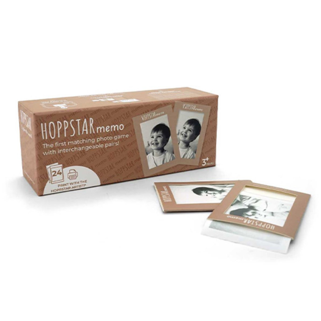 Gra Memo i Wkłady do Aparatu - 6 Papierowych Rolek do Aparatu Hoppstar Artist - Hoppstar