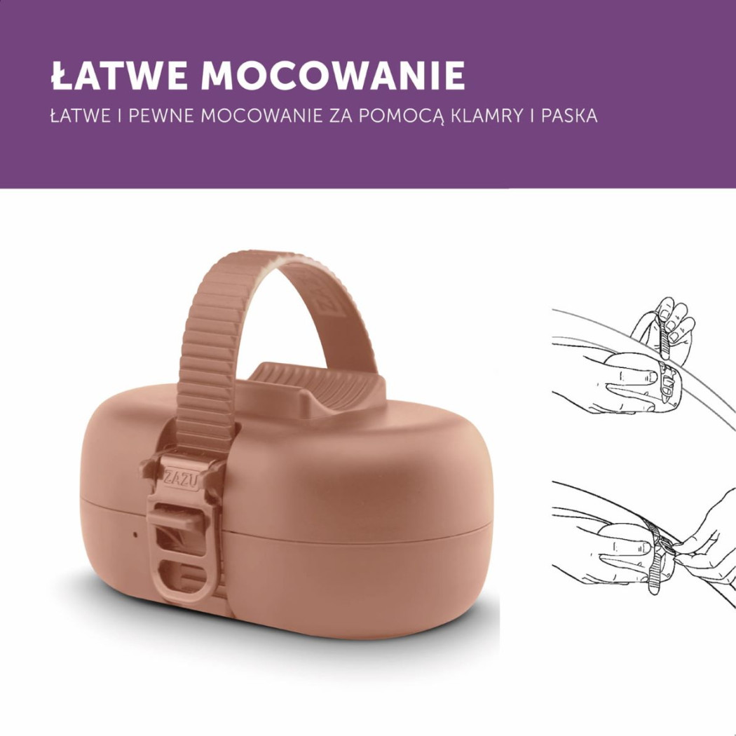 Bujak do Wózka - kolor Ceglasty - Robby Terracota - Zazu