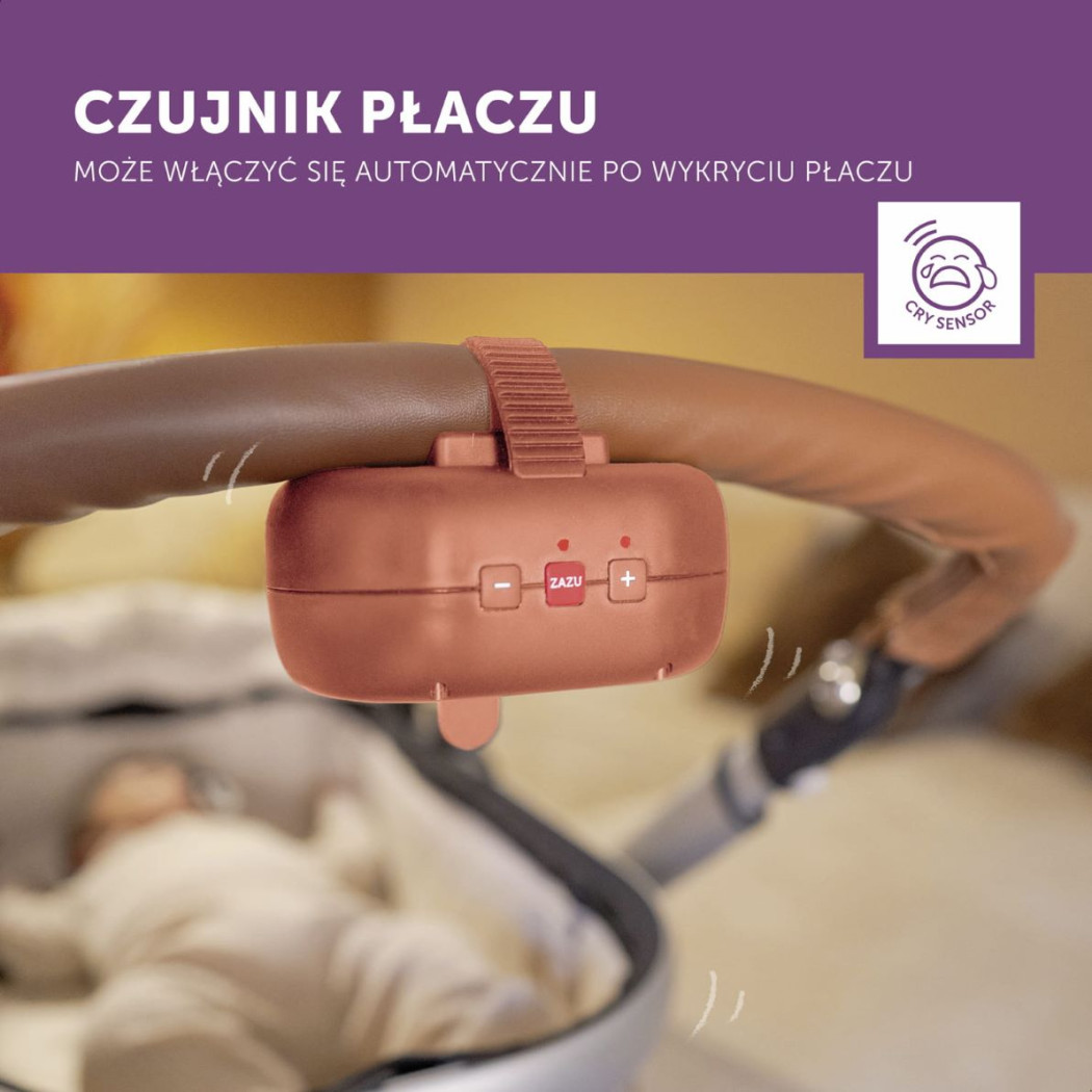 Bujak do Wózka - kolor Ceglasty - Robby Terracota - Zazu