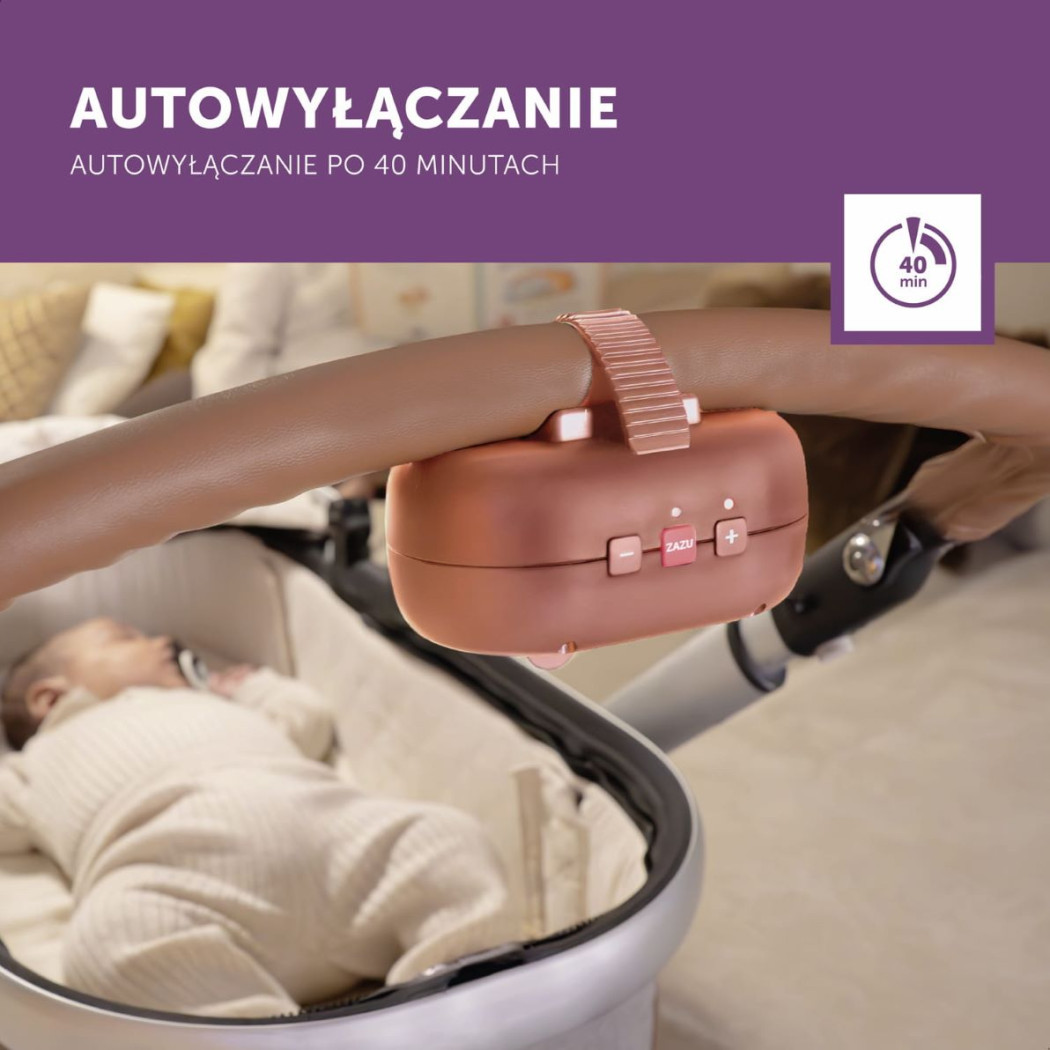 Bujak do Wózka - kolor Ceglasty - Robby Terracota - Zazu