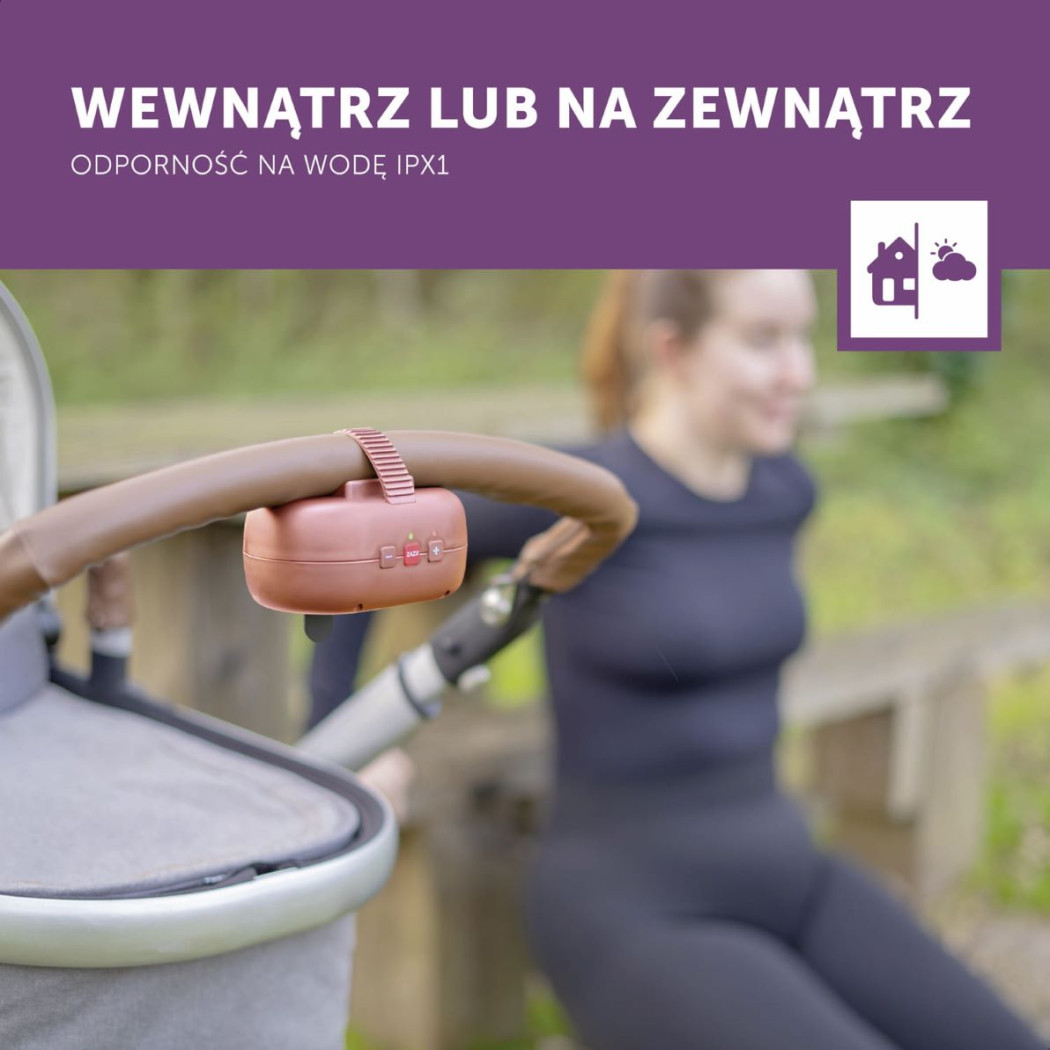 Bujak do Wózka - kolor Ceglasty - Robby Terracota - Zazu