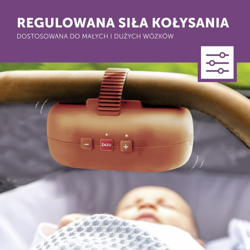 Bujak do Wózka - kolor Ceglasty - Robby Terracota - Zazu