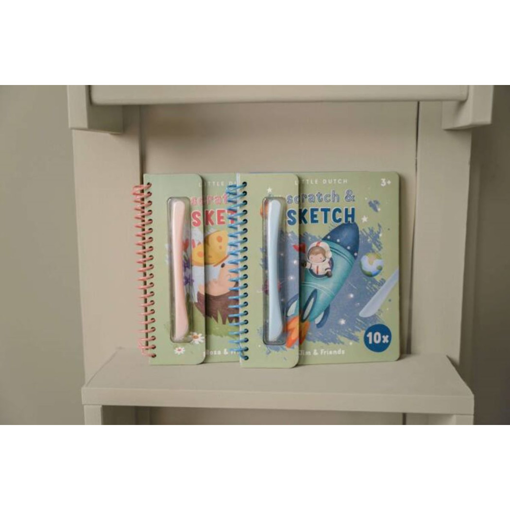 WYPRZEDAŻ Wydrapywanka Jim & Friends - Little Dutch