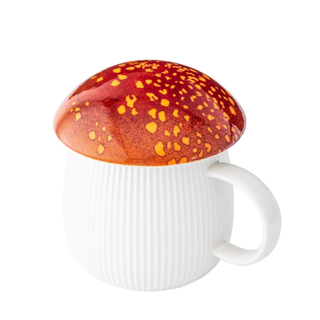 Kubek Grzybek z Rudą Pokrywką 450 ml - Pod Kapeluszem - Altom Design