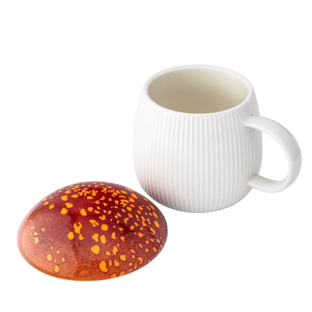 Kubek Grzybek z Rudą Pokrywką 450 ml - Pod Kapeluszem - Altom Design