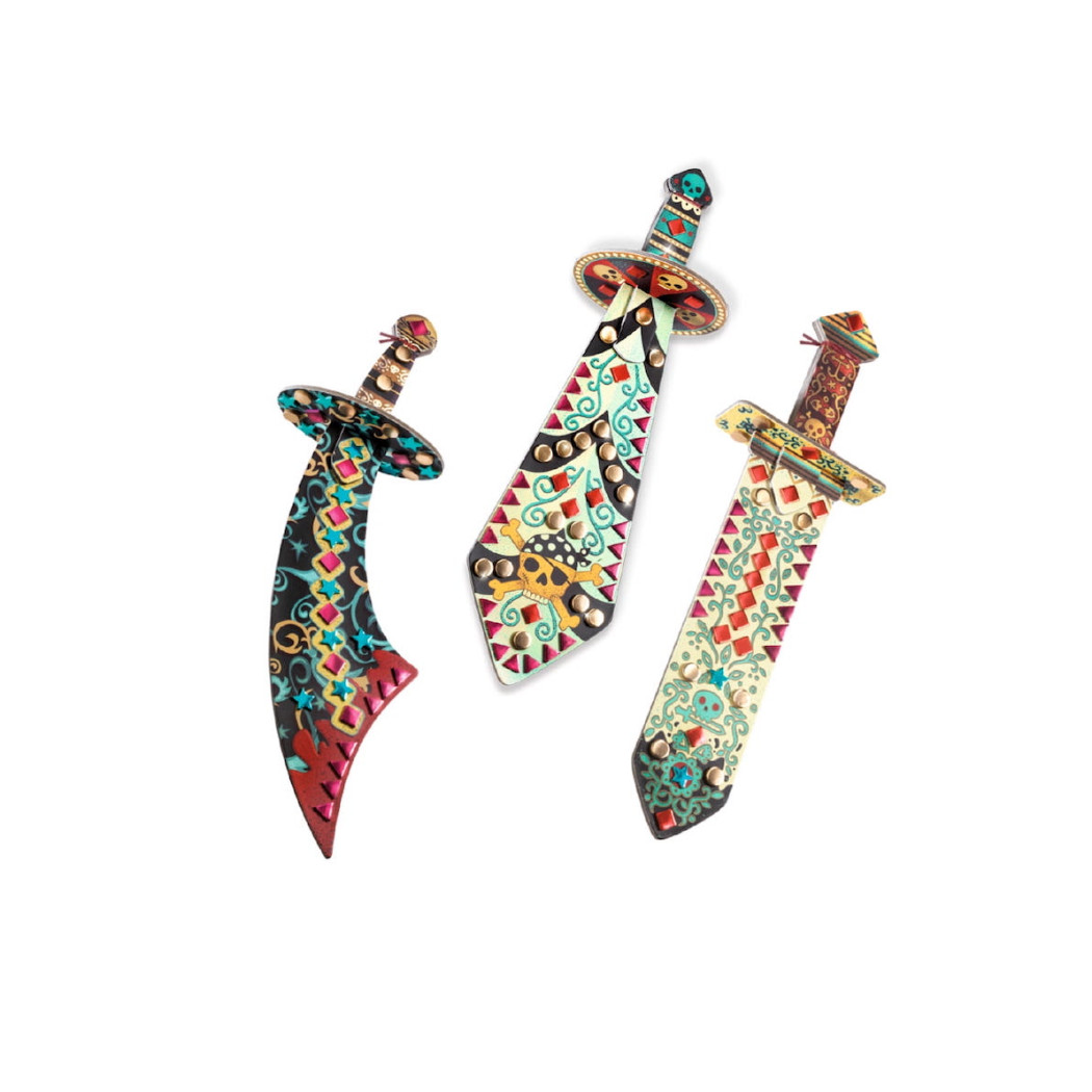 Pirackie Szable  - Mozaiki - Zrób To Sam - Djeco