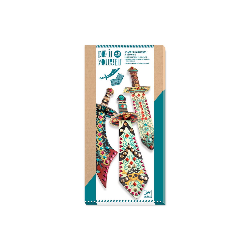 Pirackie Szable  - Mozaiki - Zrób To Sam - Djeco