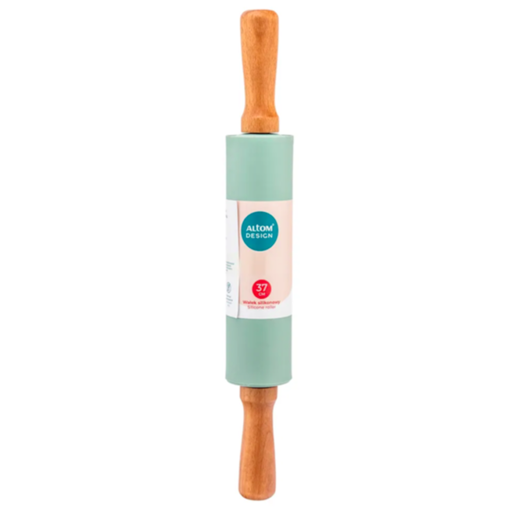 Szałwiowy Wałek do Ciasta Silikonowy 37 cm - Altom Design