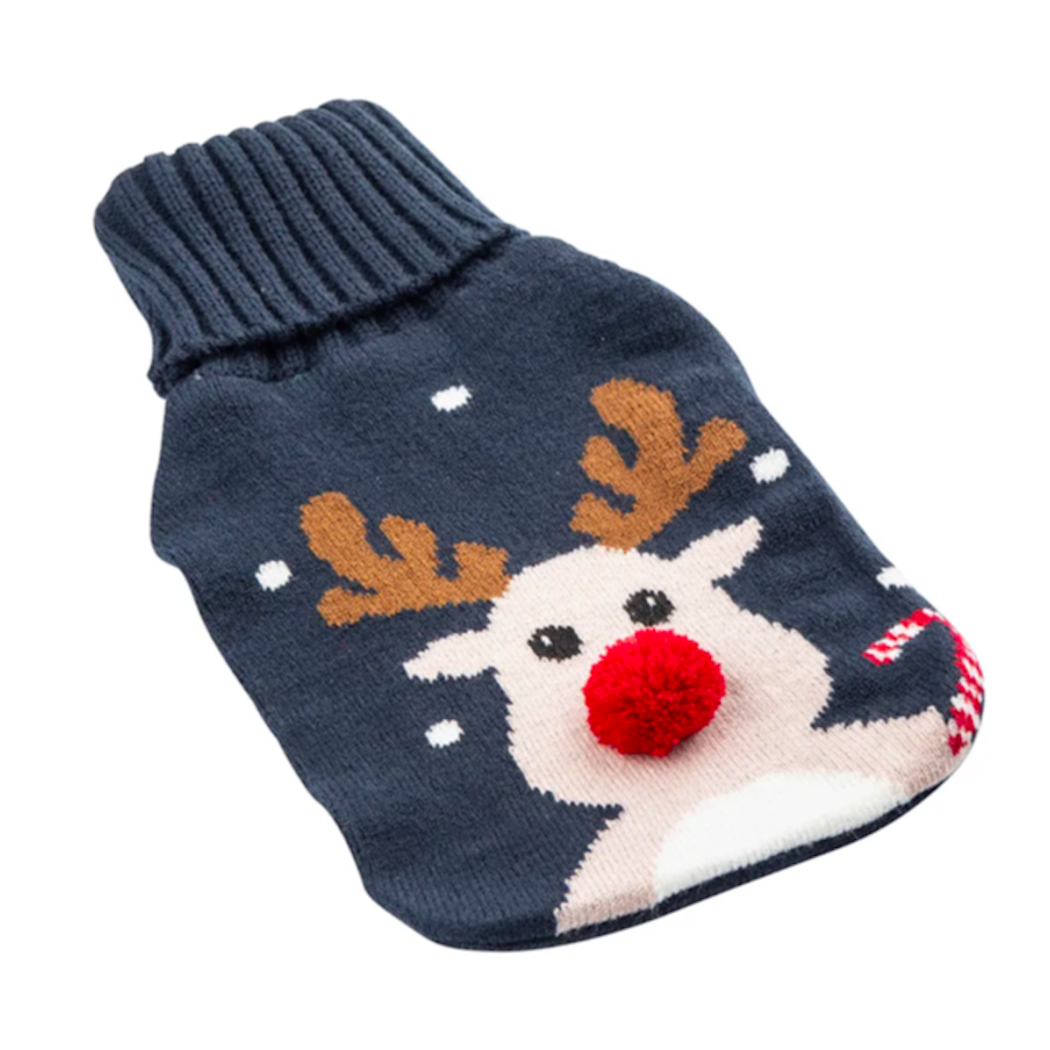 Termofor w Świątecznym Sweterku - Reniferek 1 L - Altom Design