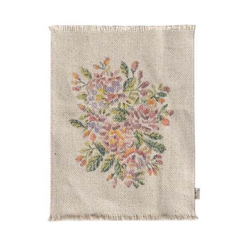 Dywanik w Kwiaty - Rug Flowers Large - Akcesoria Dla Lalek - Maileg