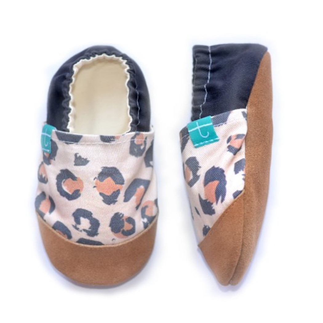 Go Wild - rozmiar 4-5 lat 27 17,5 cm - Papcie Titot - SKÓRZANA PODESZWA