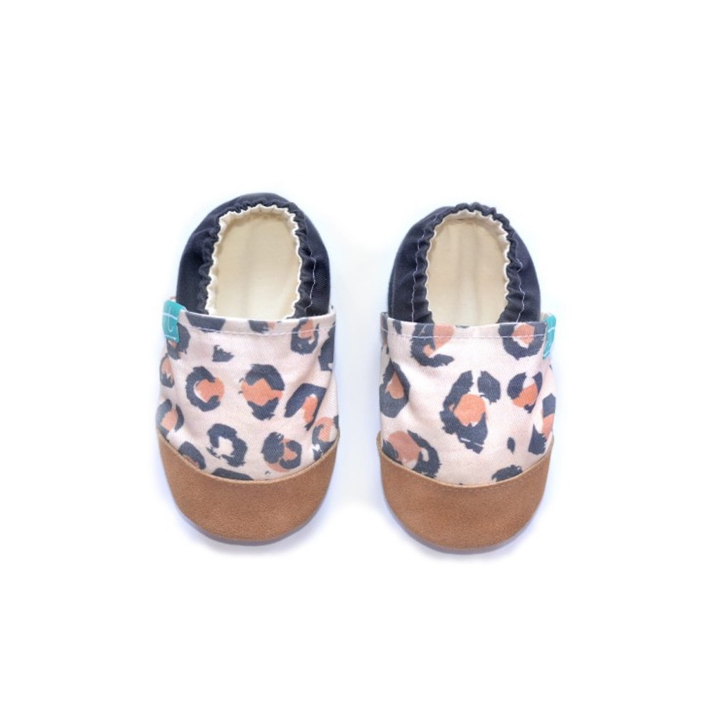 Go Wild - rozmiar 18-24 miesięcy 22/23 14 cm - Papcie Titot - SKÓRZANA PODESZWA