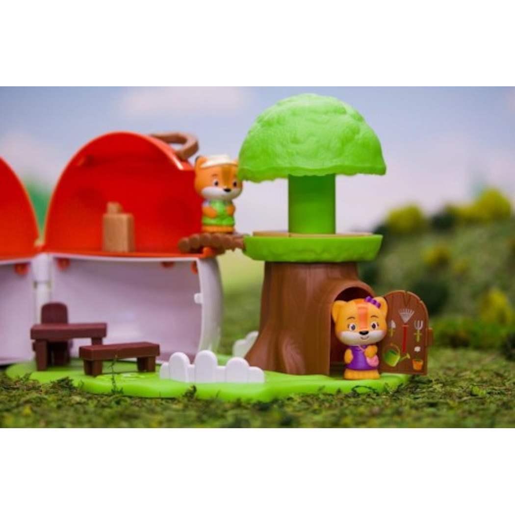 Muchomorek - Leśny Sklepik - Przenośny Domek z Figurką - Klorofil