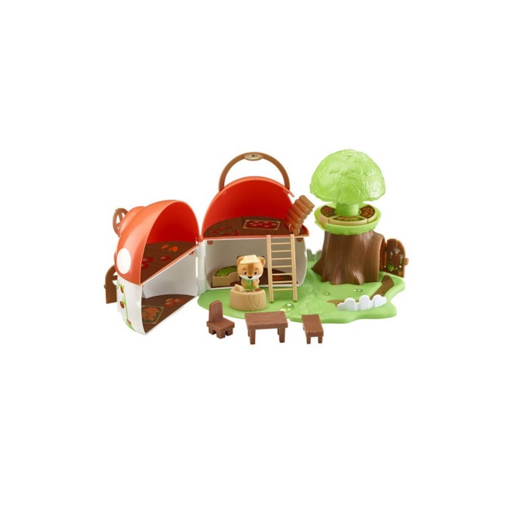 Muchomorek - Leśny Sklepik - Przenośny Domek z Figurką - Klorofil