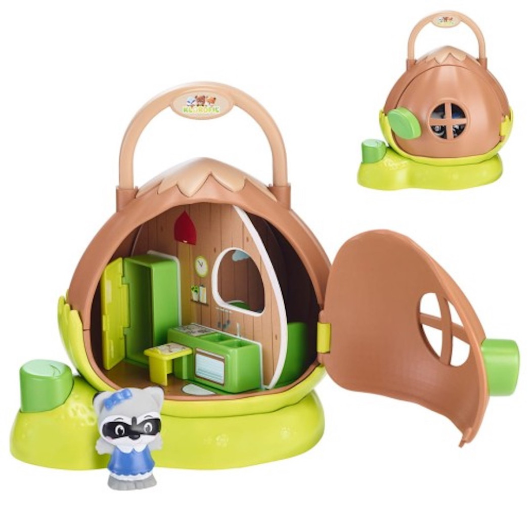 Orzeszek - Przenośny Domek z Figurką i Wyposażeniem - Klorofil