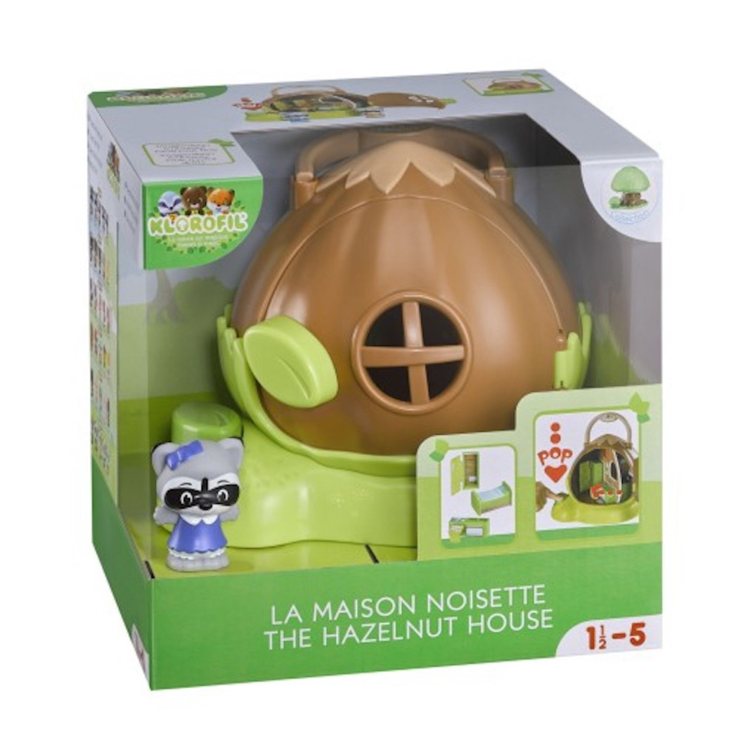 Orzeszek - Przenośny Domek z Figurką i Wyposażeniem - Klorofil