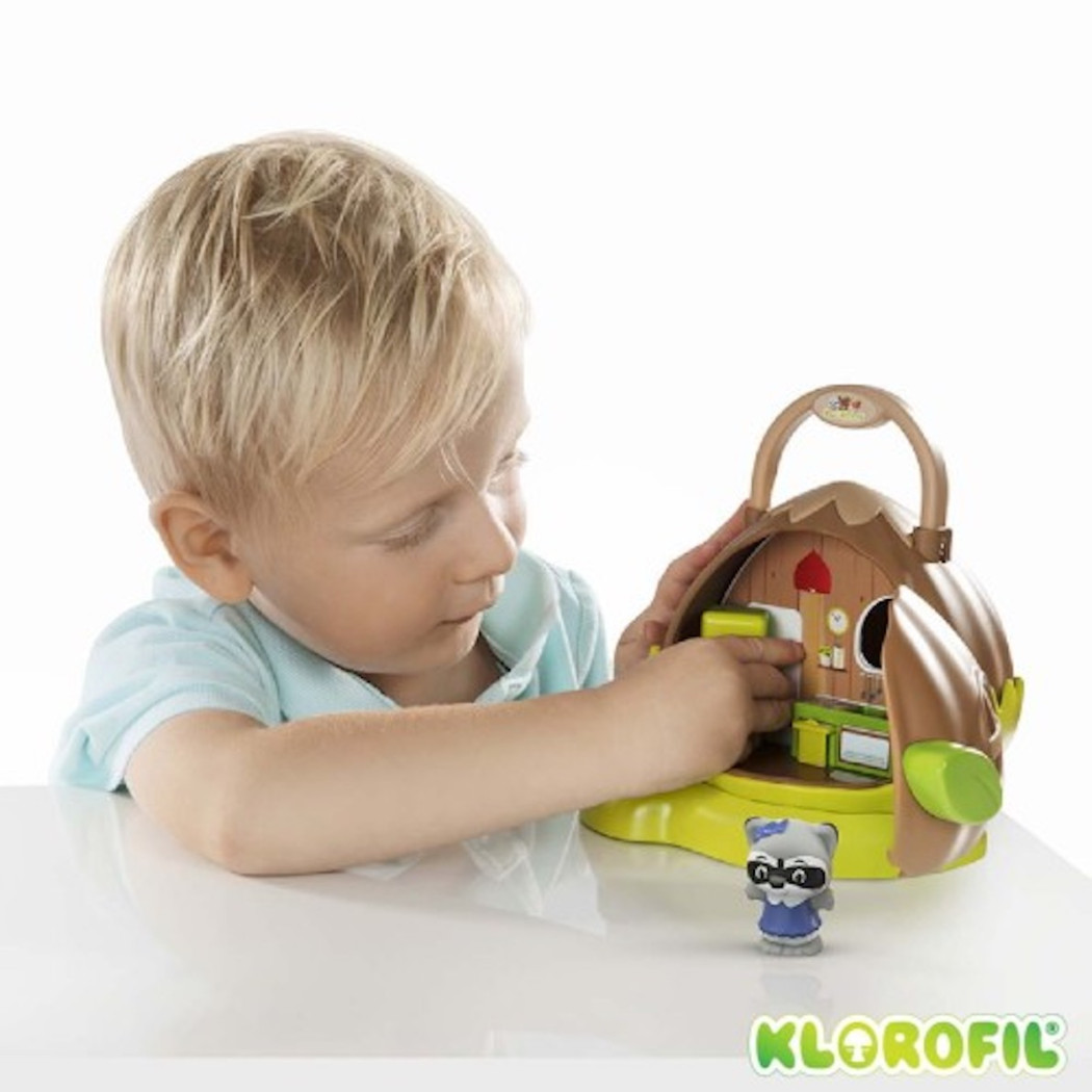 Orzeszek - Przenośny Domek z Figurką i Wyposażeniem - Klorofil