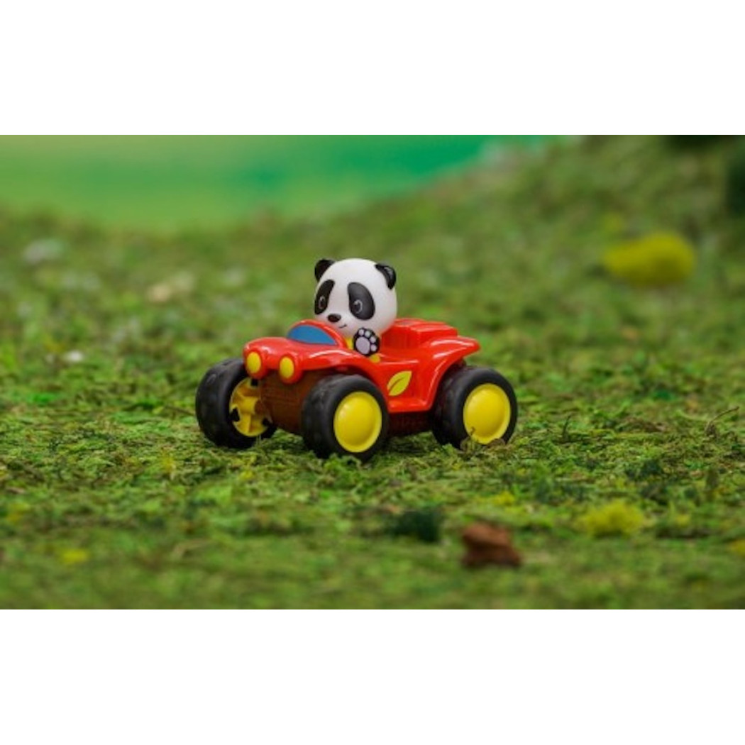 Quad - Autko z Otwieranym Bagażnikiem oraz Figurką - Klorofil