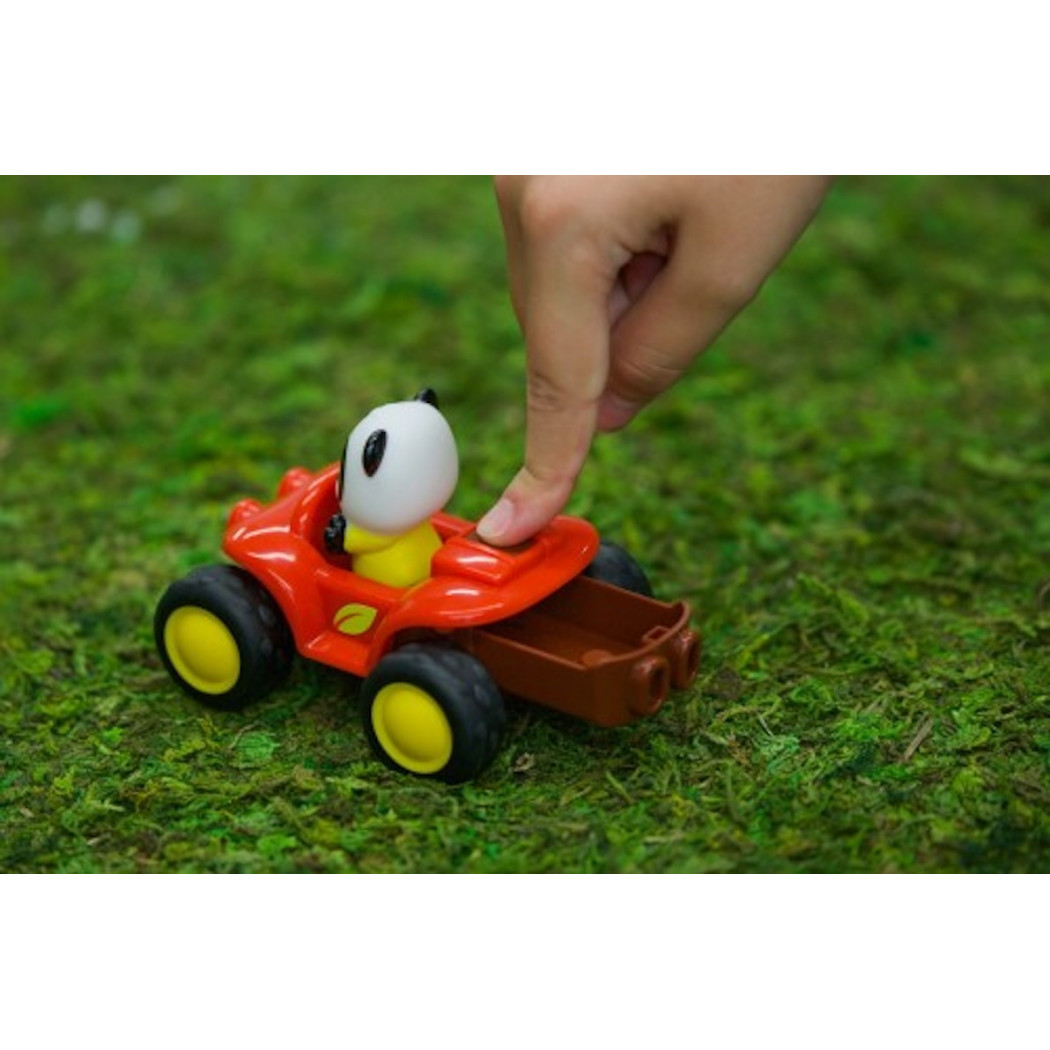 Quad - Autko z Otwieranym Bagażnikiem oraz Figurką - Klorofil