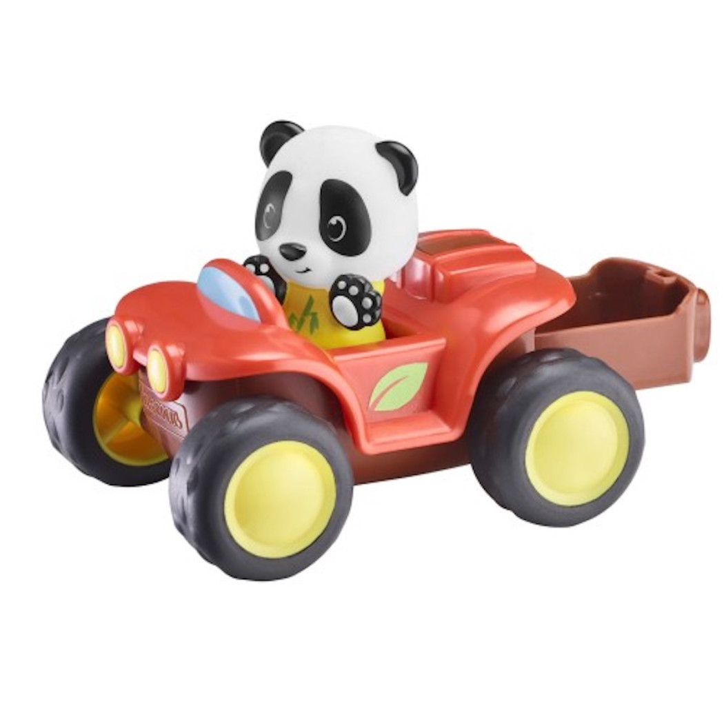 Quad - Autko z Otwieranym Bagażnikiem oraz Figurką - Klorofil