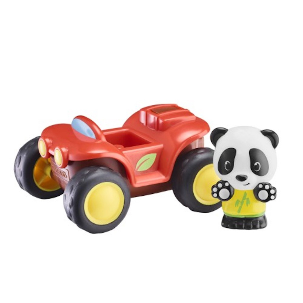 Quad - Autko z Otwieranym Bagażnikiem oraz Figurką - Klorofil