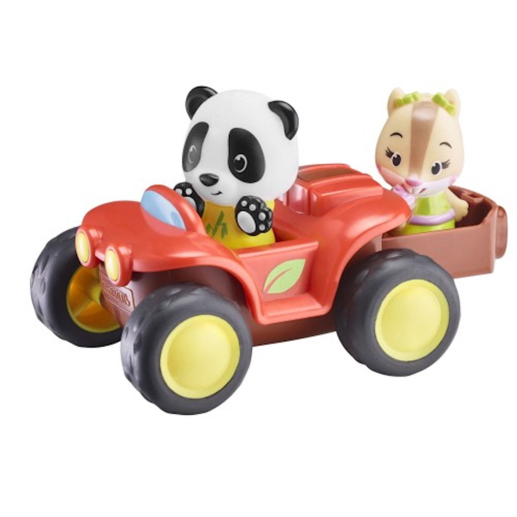 Quad - Autko z Otwieranym Bagażnikiem oraz Figurką - Klorofil