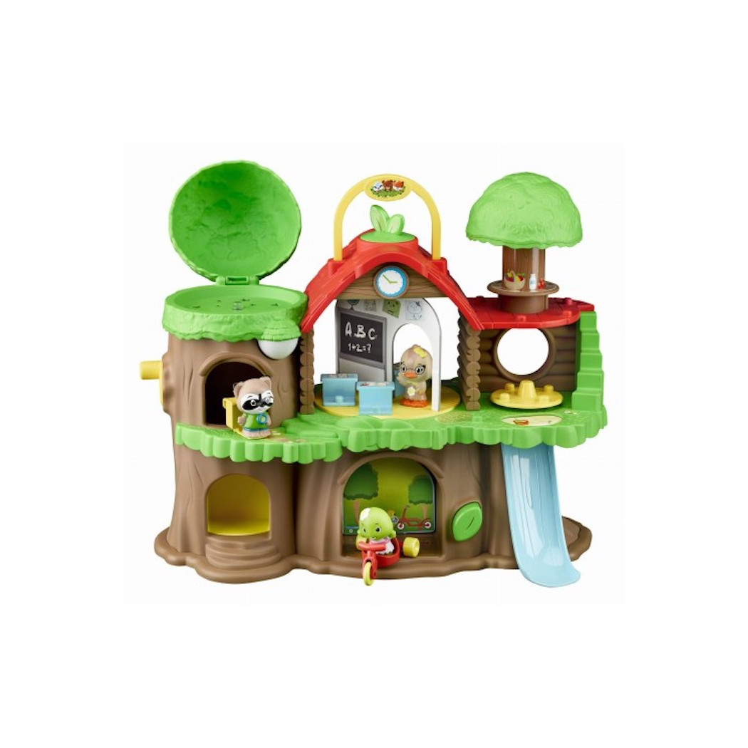 Leśna Szkoła - Przenośny Domek z Wyposażeniem i Figurkami - Klorofil