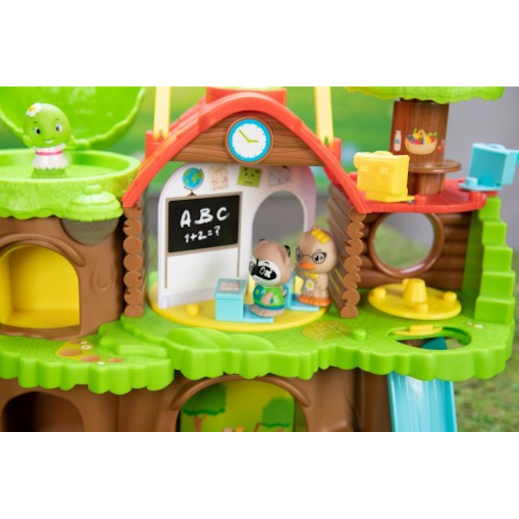 Leśna Szkoła - Przenośny Domek z Wyposażeniem i Figurkami - Klorofil