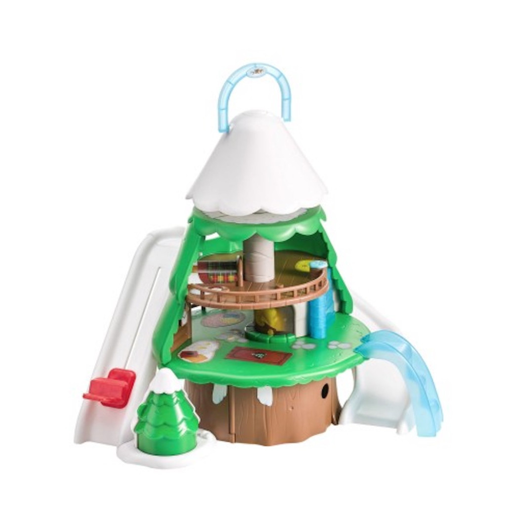 Alpejski Domek - Górskie Schronisko z Wyposażeniem i Figurką - Klorofil