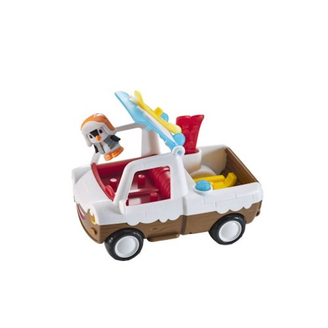 Pick-up - Terenowe Auto dla Narciarzy z Wyposażeniem i Figurką - Klorofil