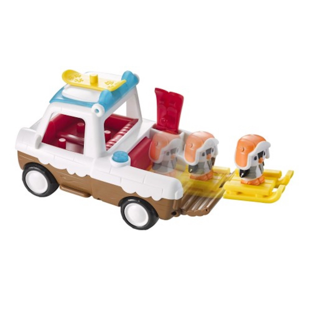 Pick-up - Terenowe Auto dla Narciarzy z Wyposażeniem i Figurką - Klorofil