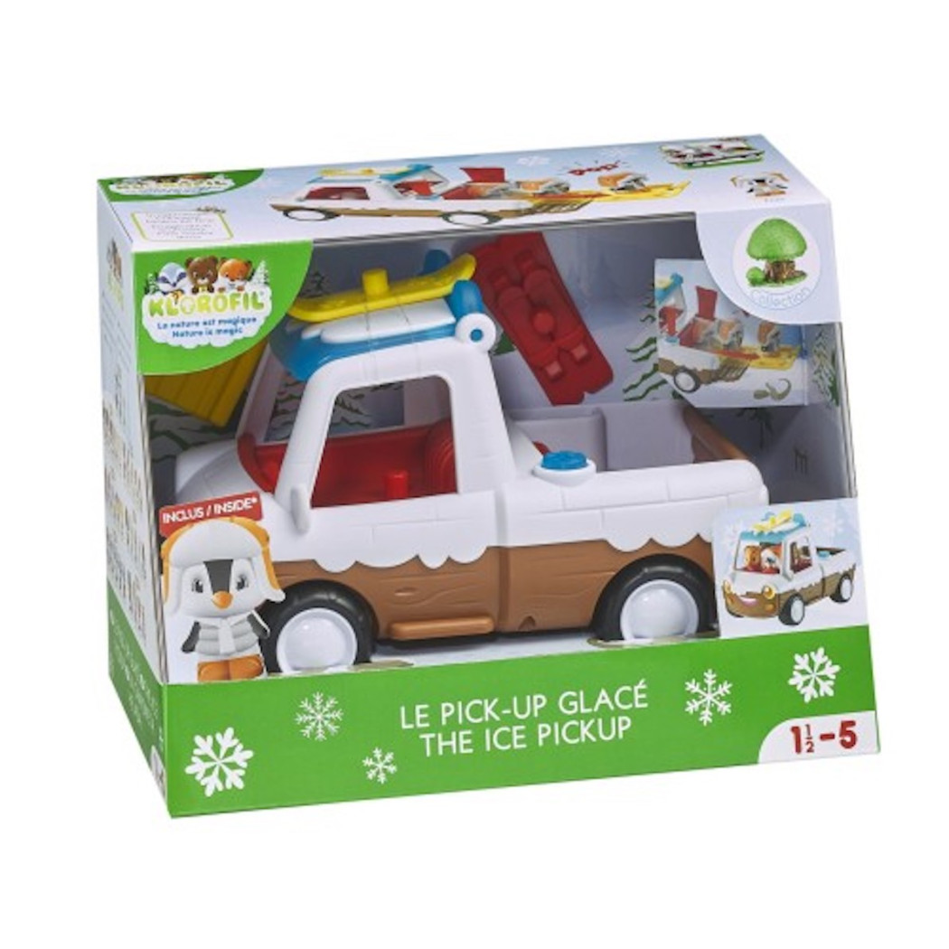 Pick-up - Terenowe Auto dla Narciarzy z Wyposażeniem i Figurką - Klorofil