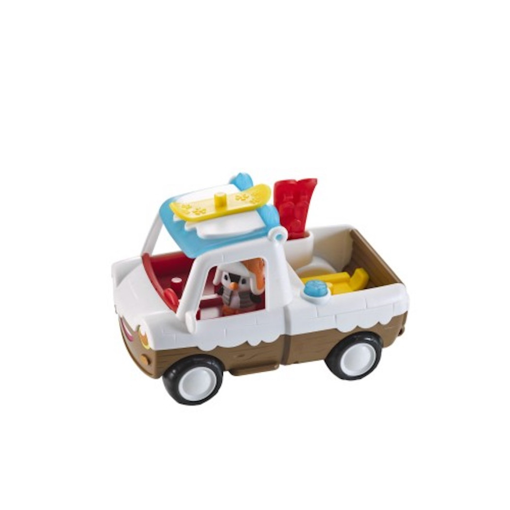 Pick-up - Terenowe Auto dla Narciarzy z Wyposażeniem i Figurką - Klorofil