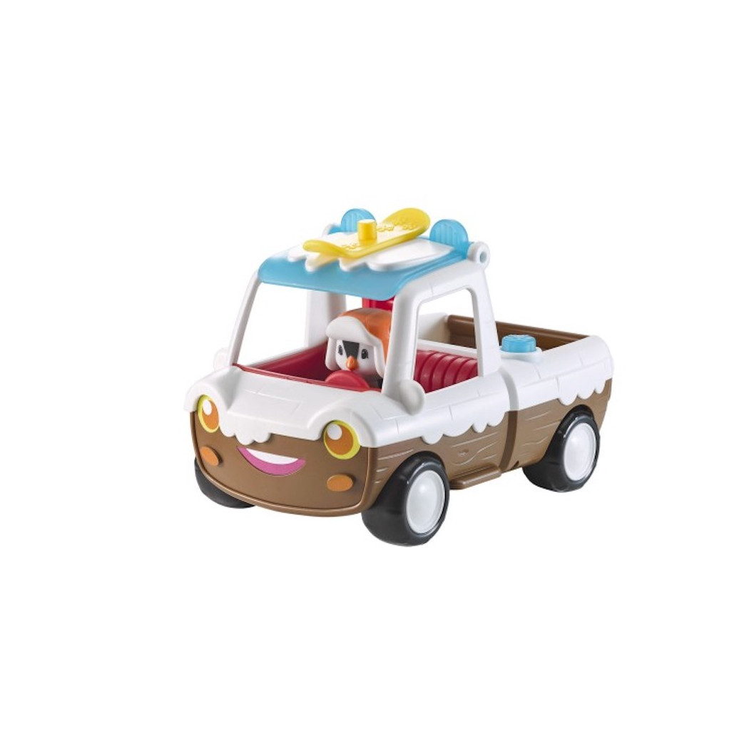 Pick-up - Terenowe Auto dla Narciarzy z Wyposażeniem i Figurką - Klorofil