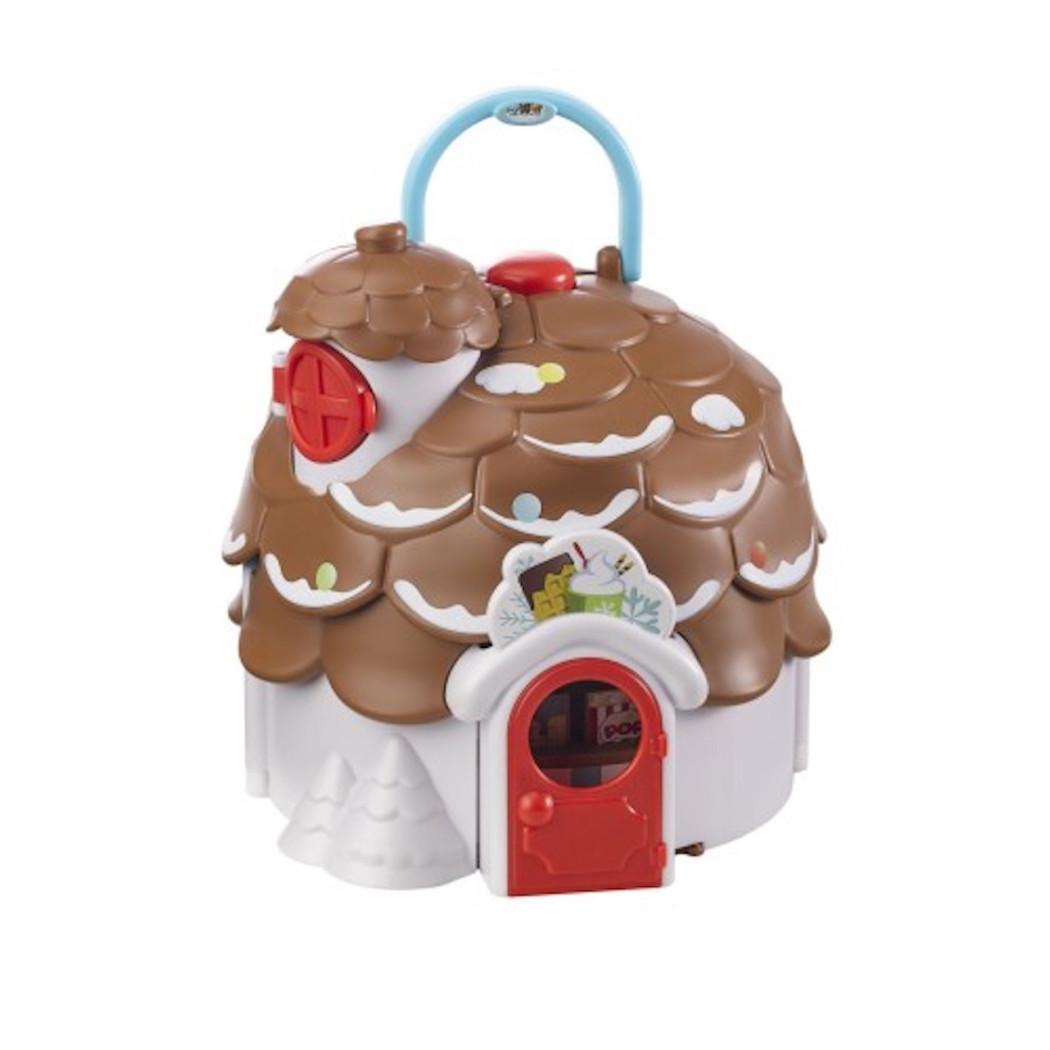 Lodziarnia Szyszka - Przenośny Domek Cukiernia z Wyposażeniem i Figurką - Klorofil