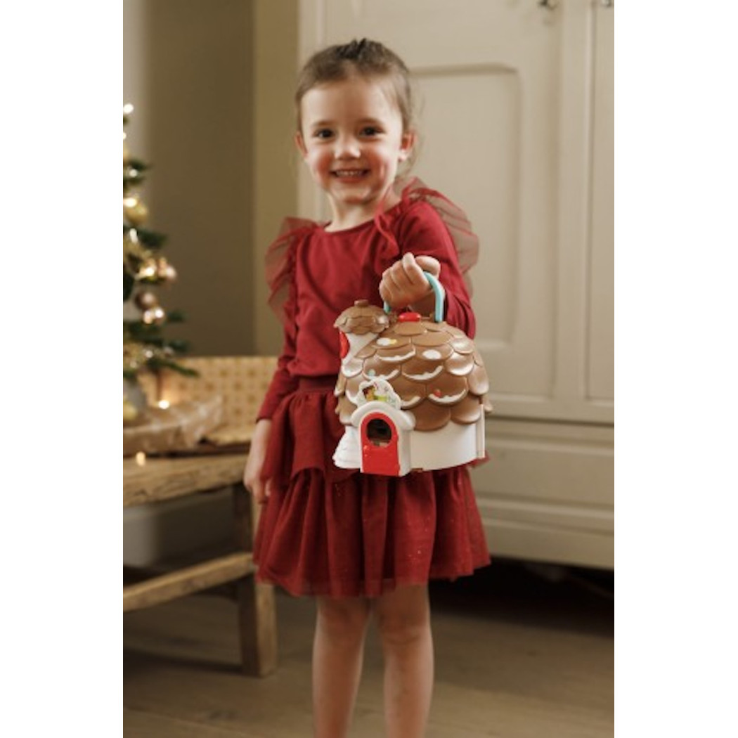 Lodziarnia Szyszka - Przenośny Domek Cukiernia z Wyposażeniem i Figurką - Klorofil