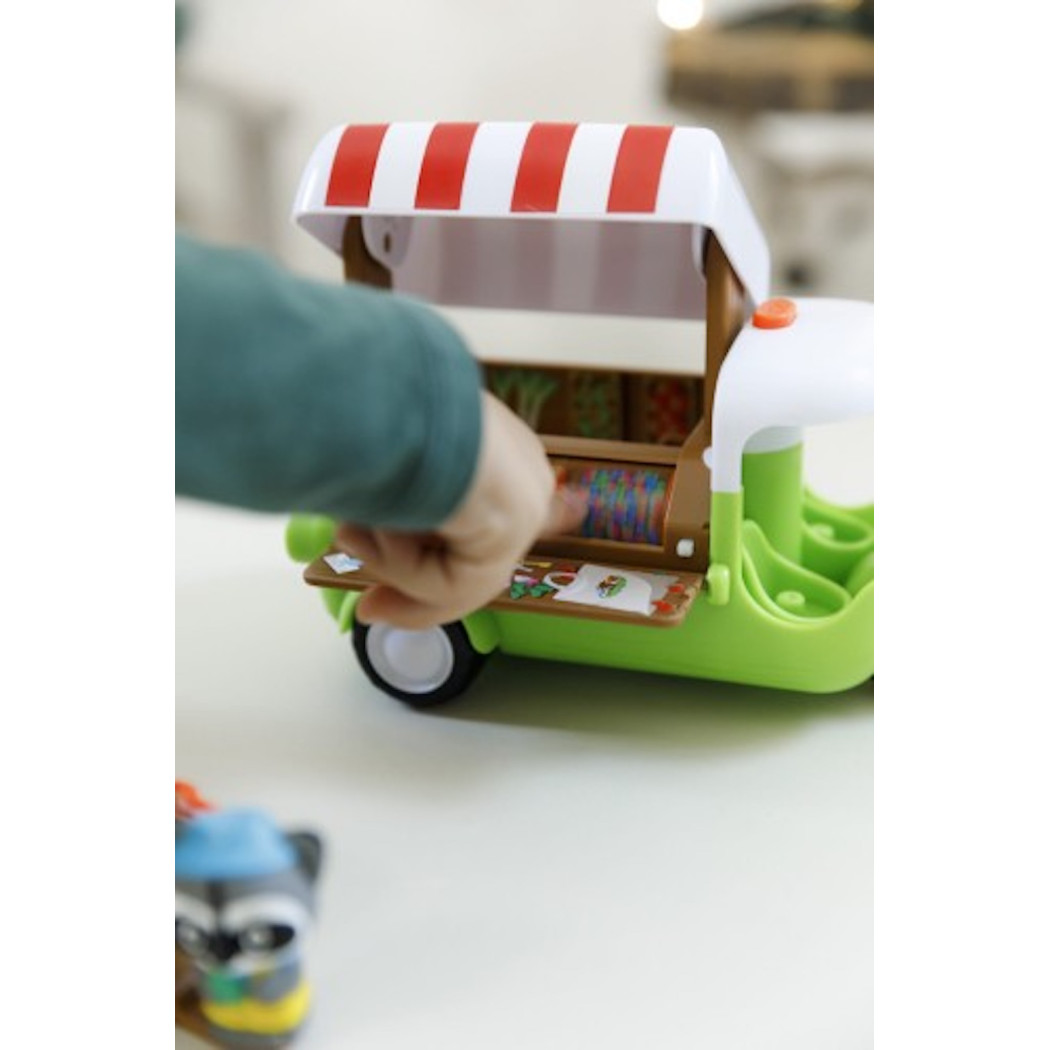 Food Truck - Pojazd Stragan Owocowo-Warzywny z Figurką - Klorofil