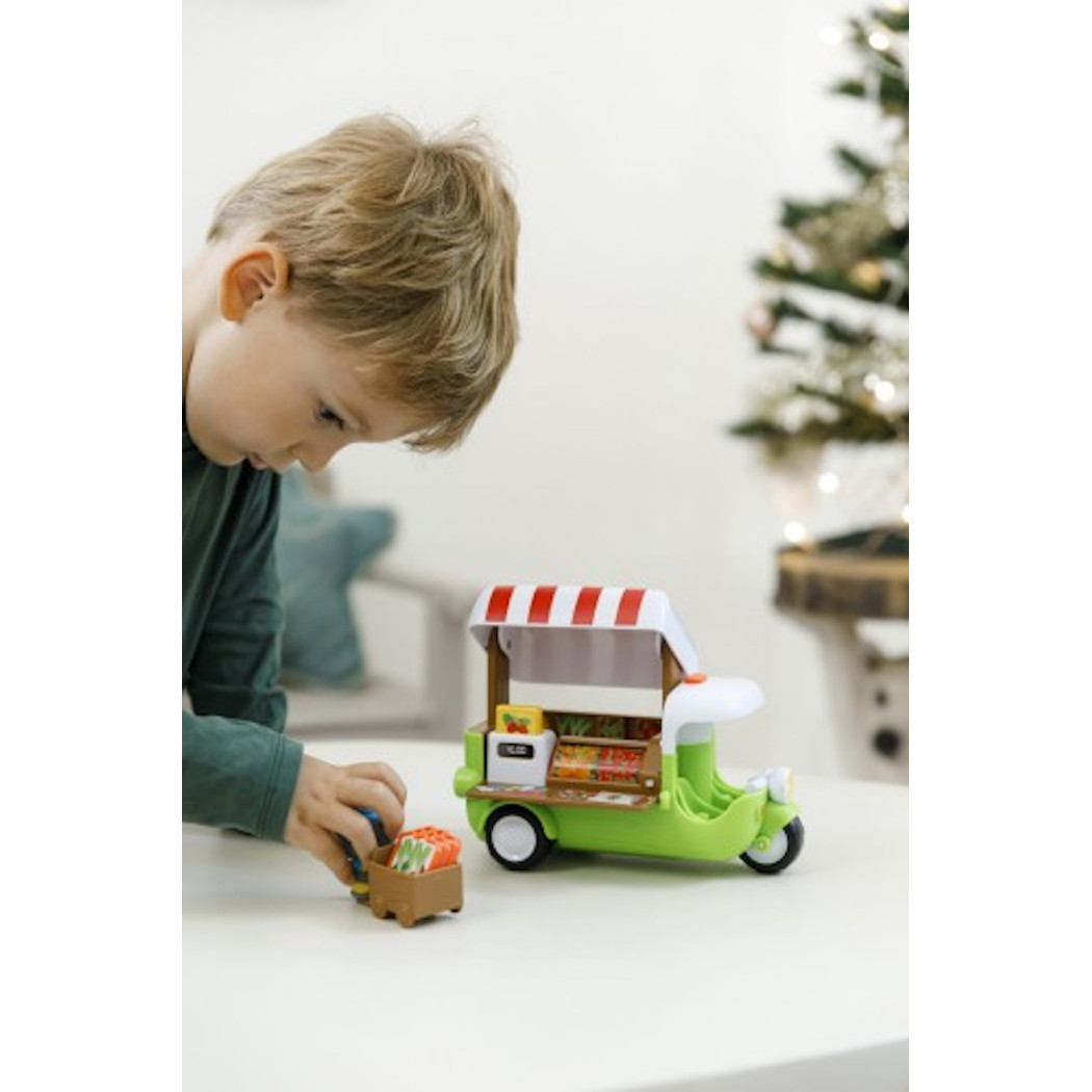 Food Truck - Pojazd Stragan Owocowo-Warzywny z Figurką - Klorofil