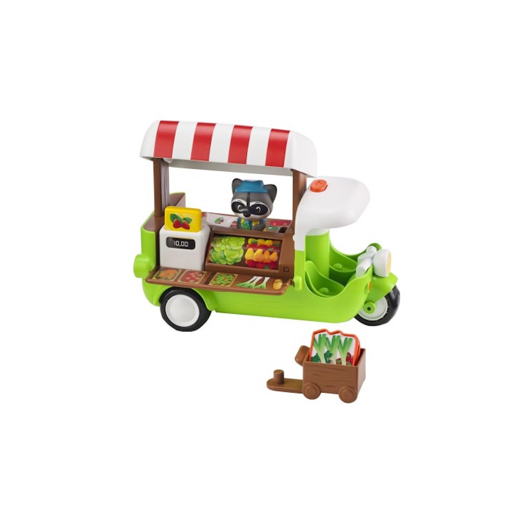 Food Truck - Pojazd Stragan Owocowo-Warzywny z Figurką - Klorofil