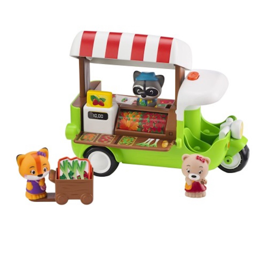 Food Truck - Pojazd Stragan Owocowo-Warzywny z Figurką - Klorofil