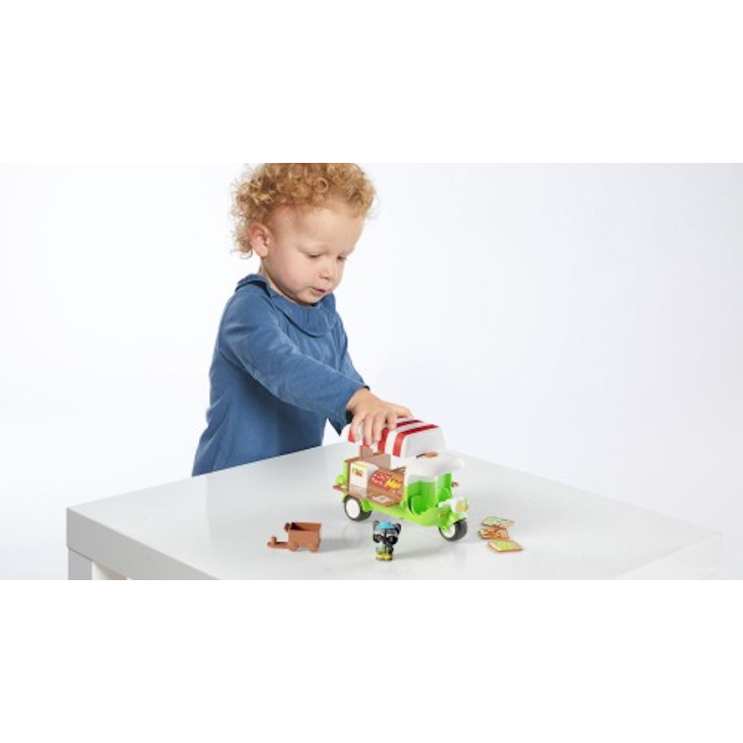 Food Truck - Pojazd Stragan Owocowo-Warzywny z Figurką - Klorofil