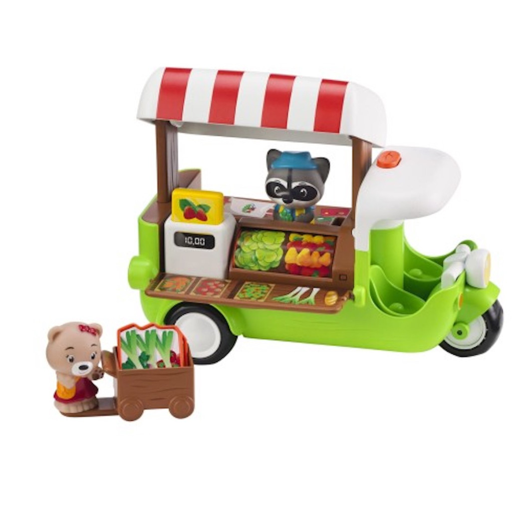 Food Truck - Pojazd Stragan Owocowo-Warzywny z Figurką - Klorofil