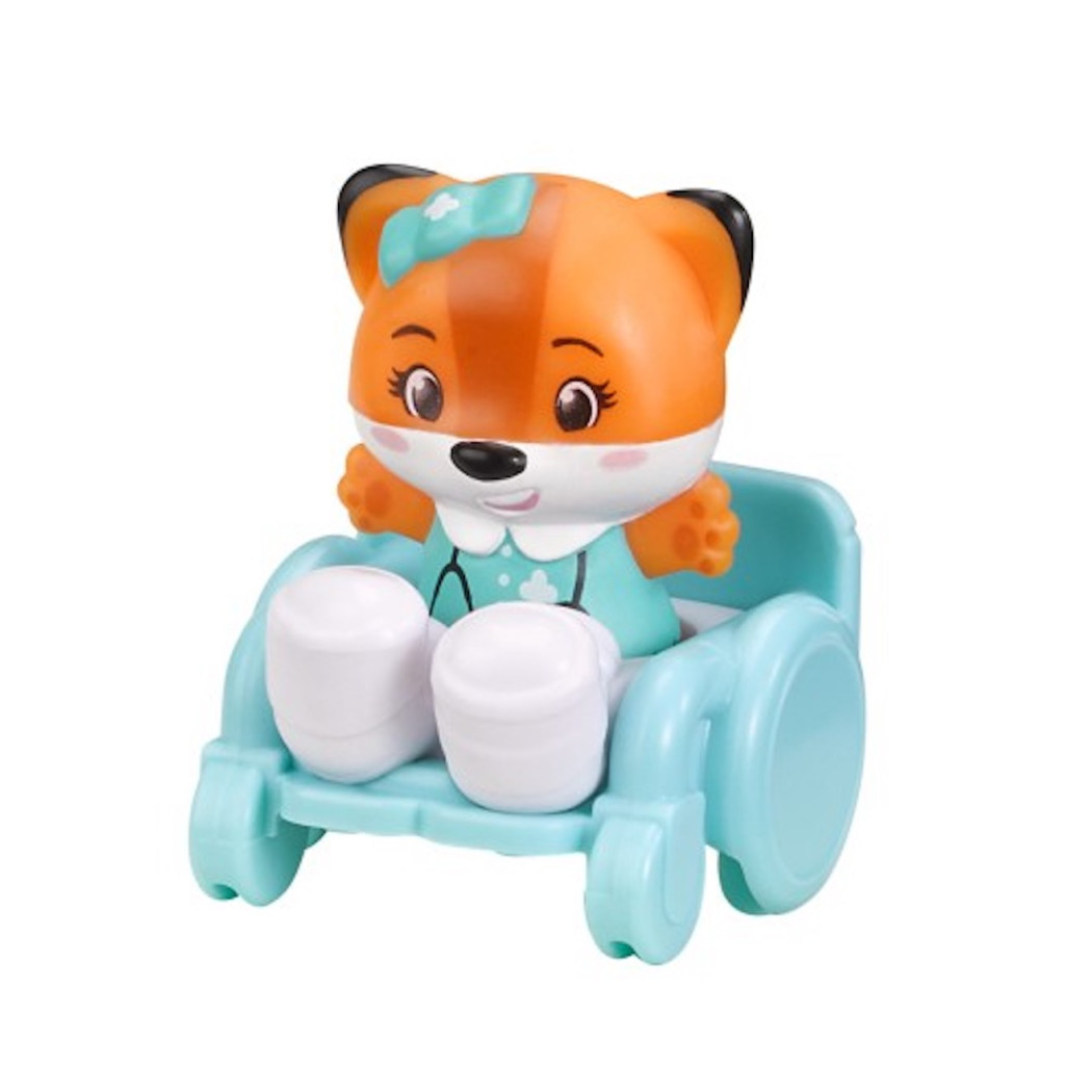 Leśny Szpital - Przenośny Domek z Wyposażeniem i Figurką Lekarza - Klorofil