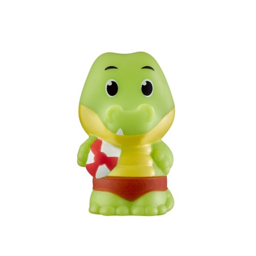 Croco - Rodzina Krokodyli - Zestaw 4 Figurek Zmieniających Kolor - Klorofil