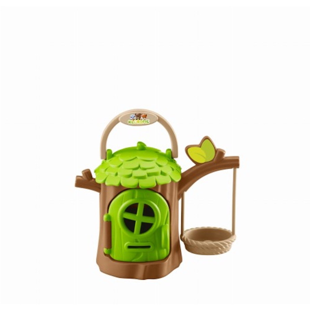 Żółwia Chatka - Przenośny Domek w Drzewie z Huśtawką oraz Figurką - Klorofil