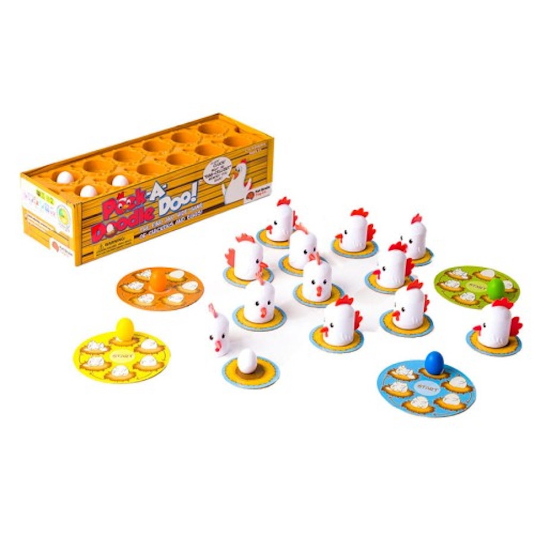 Kurnik - Innowacyjna Gra Memory - Peek-A-Doodle Doo - Fat Brain Toys