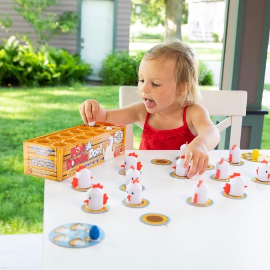 Kurnik - Innowacyjna Gra Memory - Peek-A-Doodle Doo - Fat Brain Toys