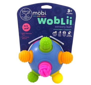 Woblii - Kula Sensoryczna z Wypustkami - Mobi