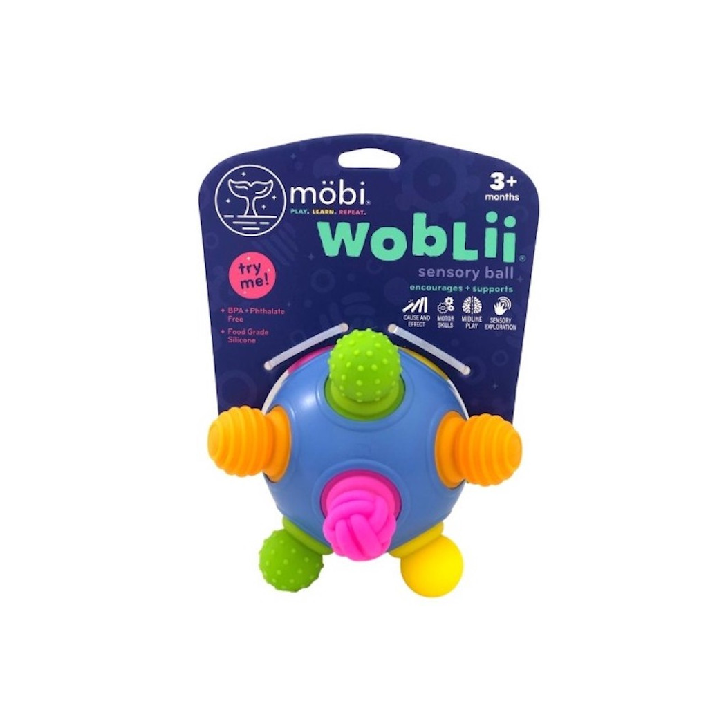 Woblii - Kula Sensoryczna z Wypustkami - Mobi