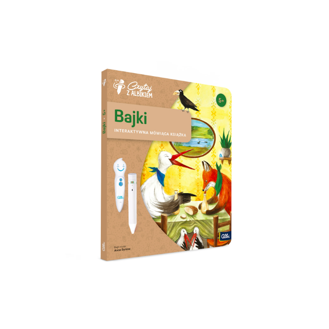 Książka Bajki Ezopa i La Fontaine'a - Czytaj z Albikiem - Albi